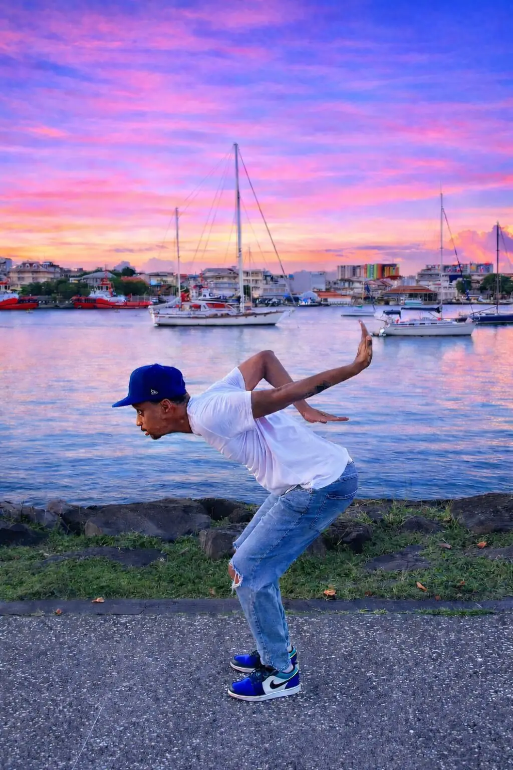 Danse hip-hop — figure acrobatique