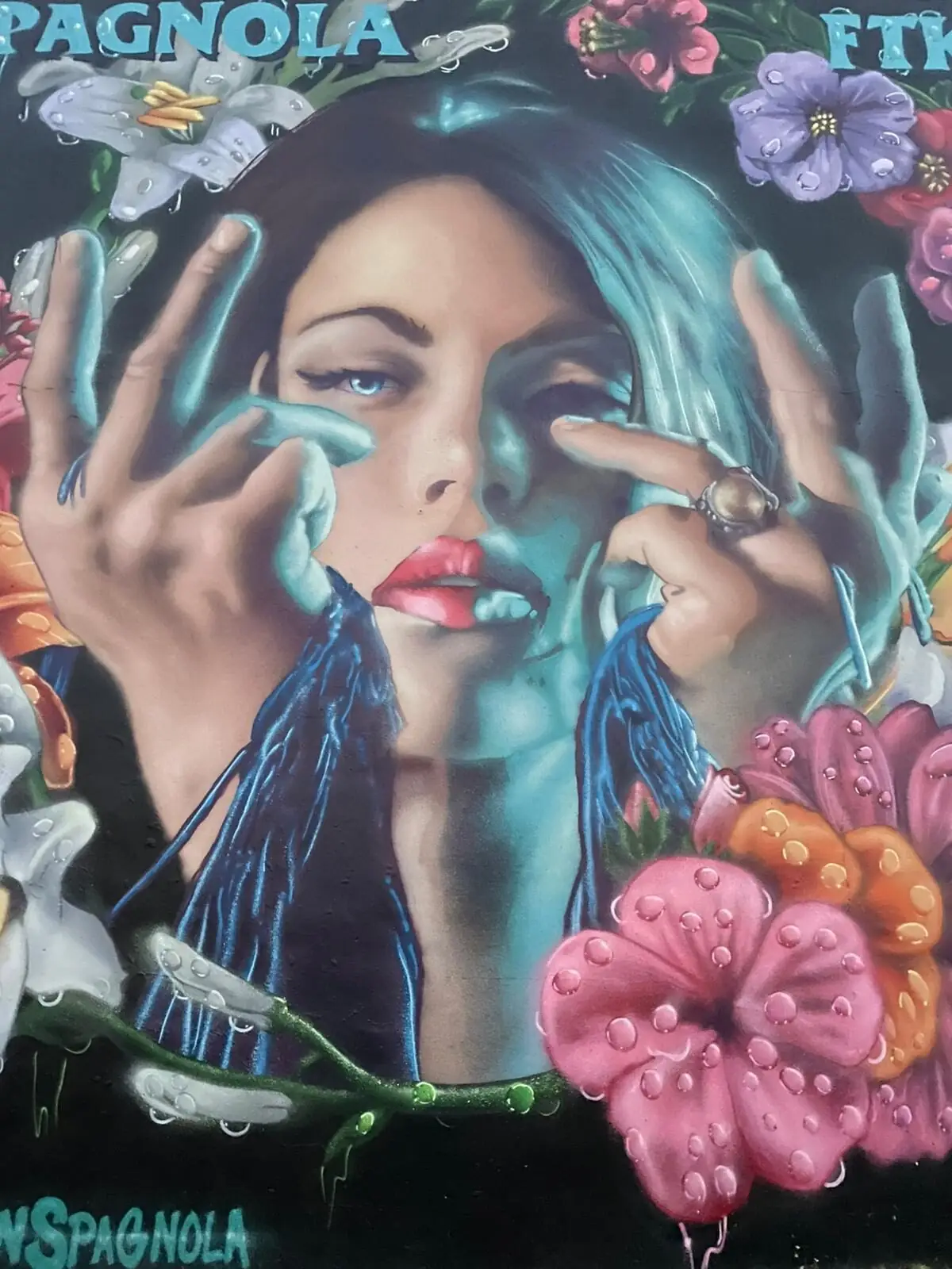 Graffiti — fresque murale 02